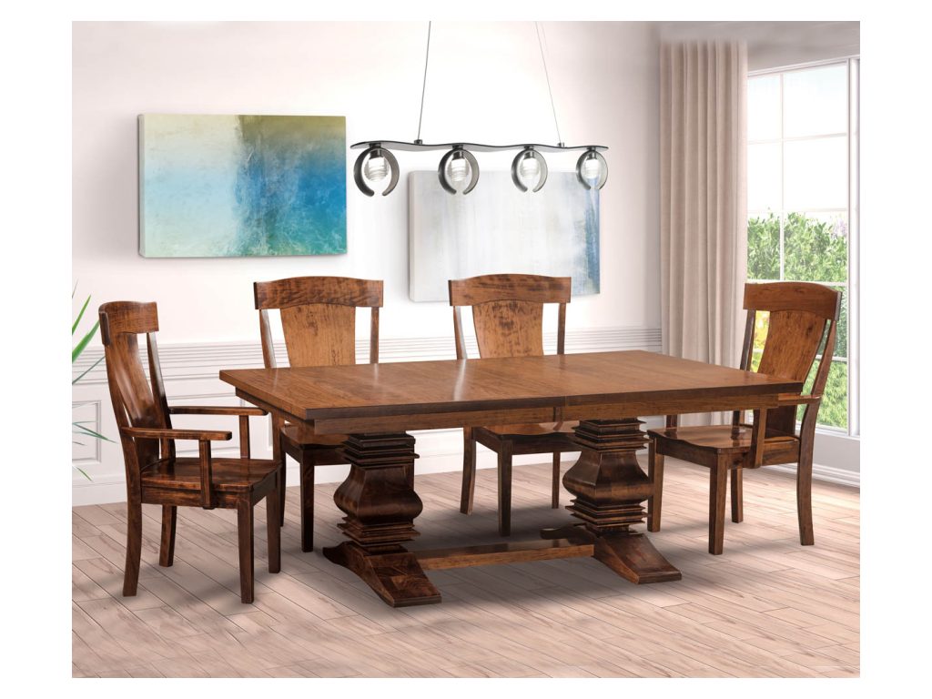 Amish Furniture of NE Scottville Table, alternate view 1