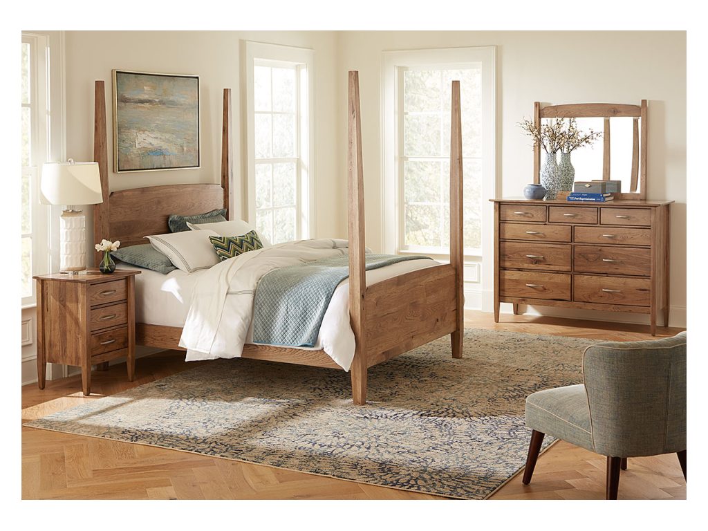 Amish Furniture of NE Imperial 1 Drawer, 1 Door Nightstand Drawer Nightstand, alternate view 5