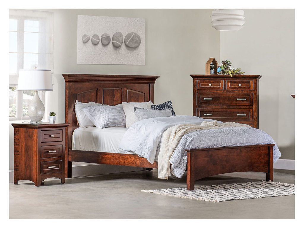 Amish Furniture of NE Lincoln 3 Drawer Nightstand, alternate view 6