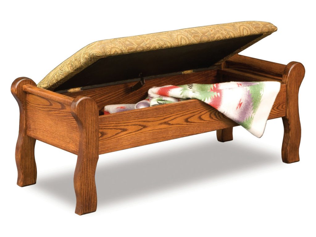 Sleigh Bed Seat, alternate view 1