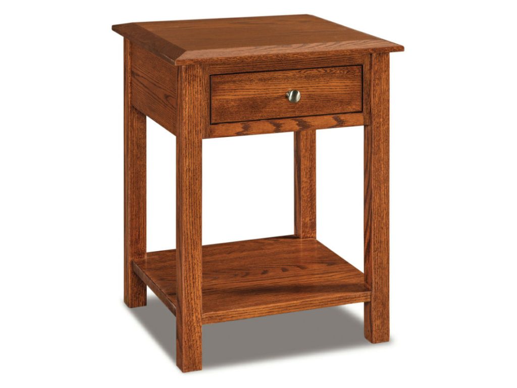 Amish Furniture of NE Finland 1 Drawer Open Nightstand Drawer Nightstand, primary thumbnail