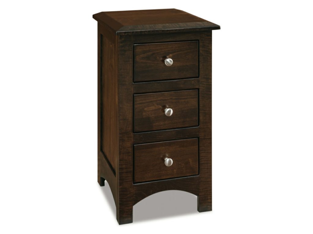 Amish Furniture of NE Finland 3 Drawer Nightstand, primary thumbnail