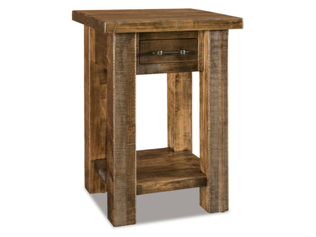 Amish Furniture of NE Houston 1 Drawer Nightstand – 22¼”W, primary thumbnail