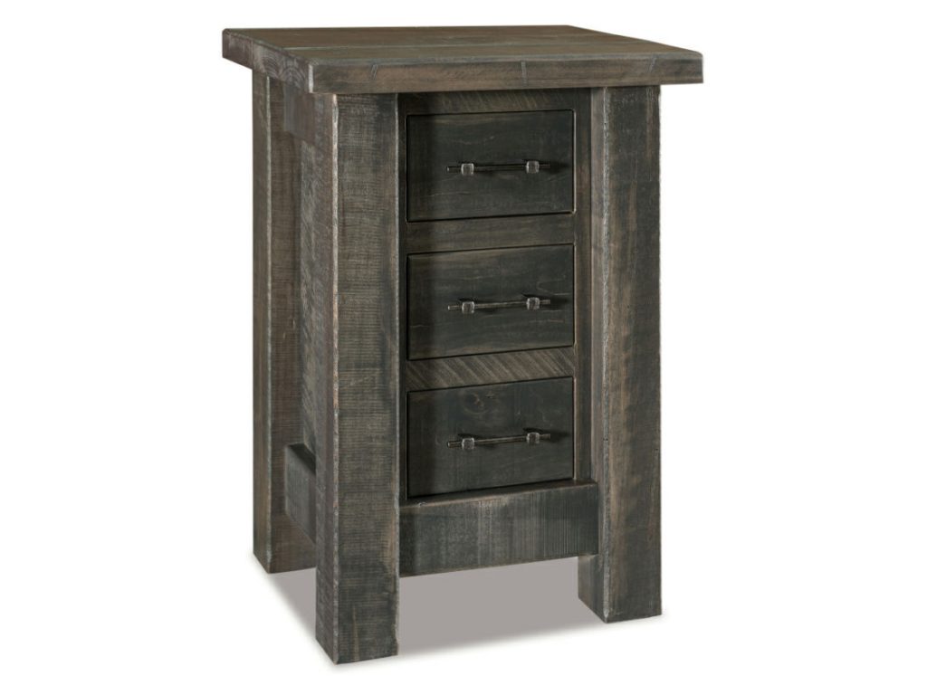 Houston 3 Drawer Nightstand, primary thumbnail