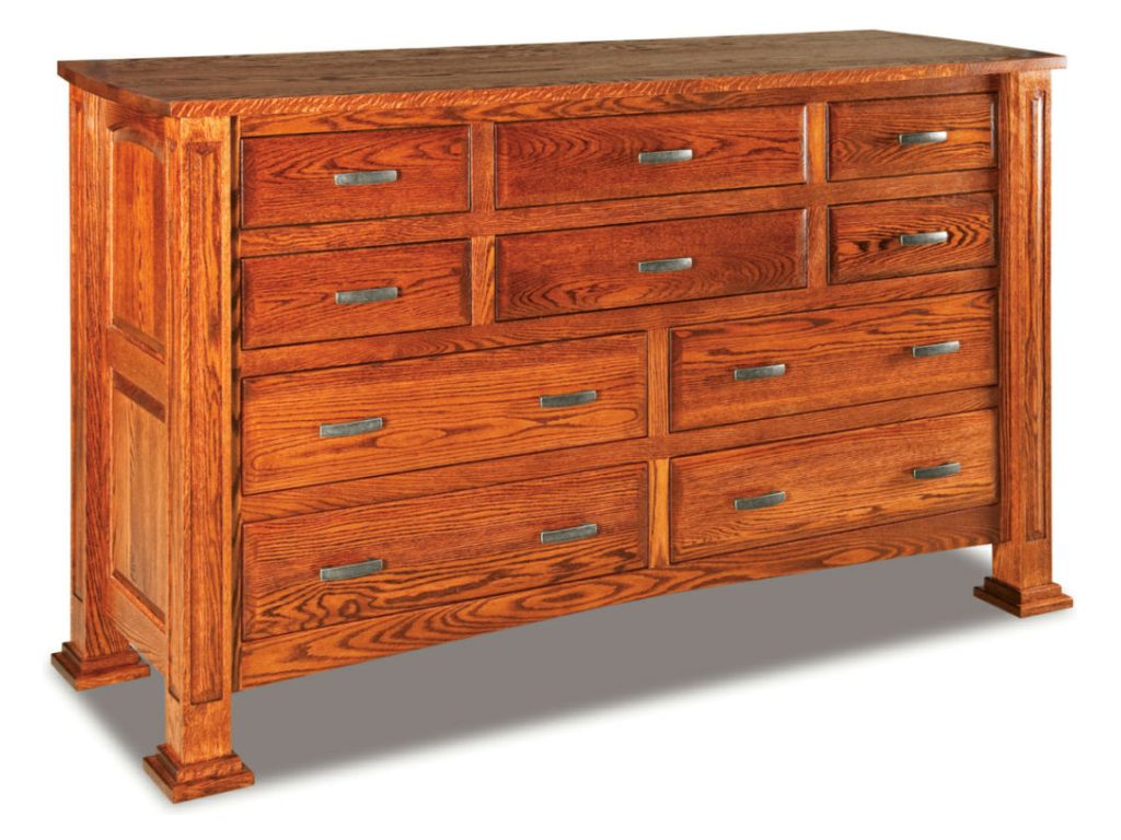 Amish Furniture of NE Lexington 10 Drawer Dresser, primary thumbnail