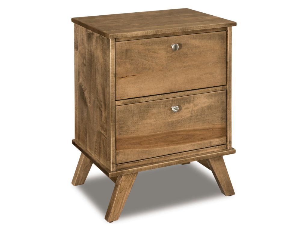 Amish Furniture of NE Liberty 2 Drawer Nightstand, alternate view 2