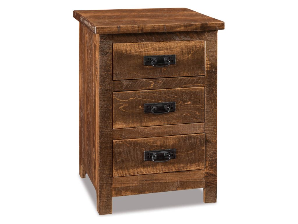 Amish Furniture of NE Dumont 3 Drawer Nightstand, primary thumbnail