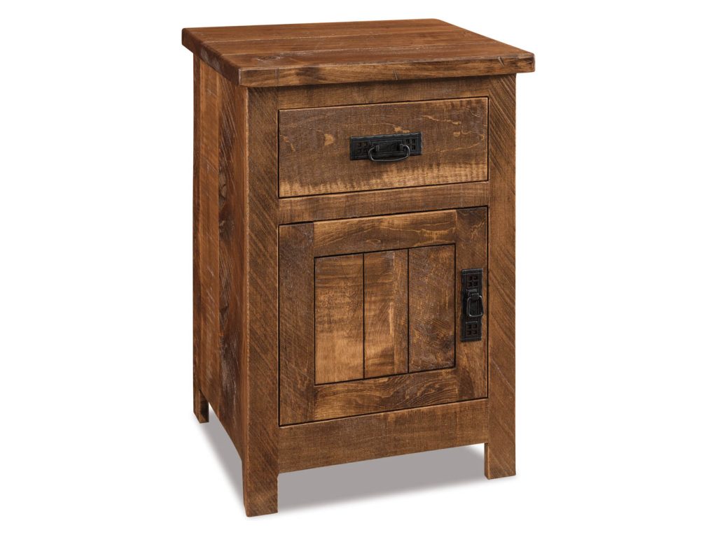 Amish Furniture of NE Dumont 1 Drawer 1 Door Nightstand Drawer Nightstand, primary thumbnail
