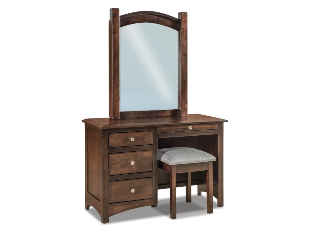 Amish Furniture of NE Finland Vanity Dresser Mirror Vanity Table, primary thumbnail