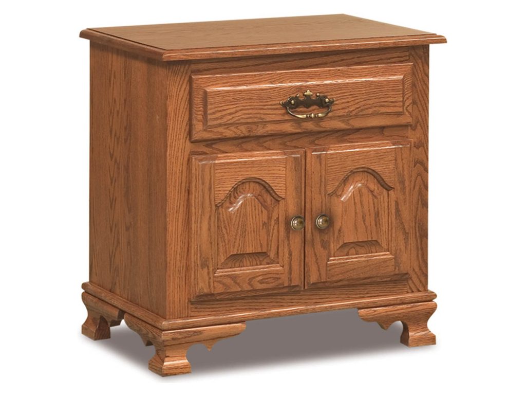 Amish Furniture of NE Heritage 1 Drawer, 2 Door Nightstand Drawer Nightstand, primary thumbnail