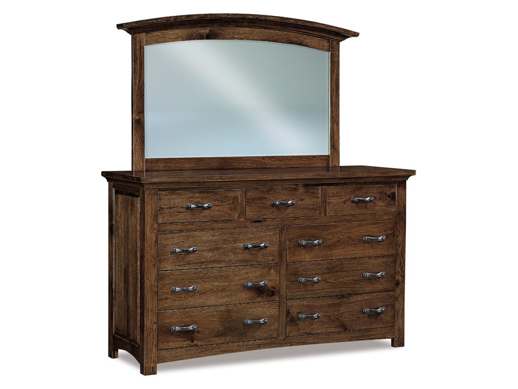 Amish Furniture of NE Abby 9 Drawer Dresser Mirror, primary thumbnail