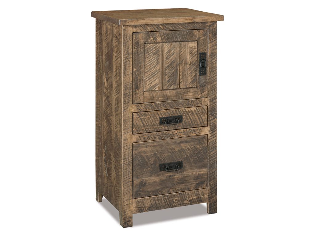 Amish Furniture of NE Dumont CPAP Nightstand Bedside Table, primary thumbnail