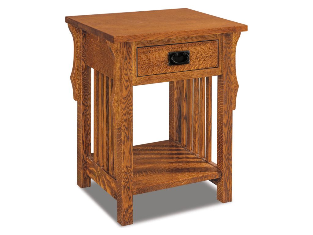 Stick Mission 1 Drawer Nightstand, primary thumbnail