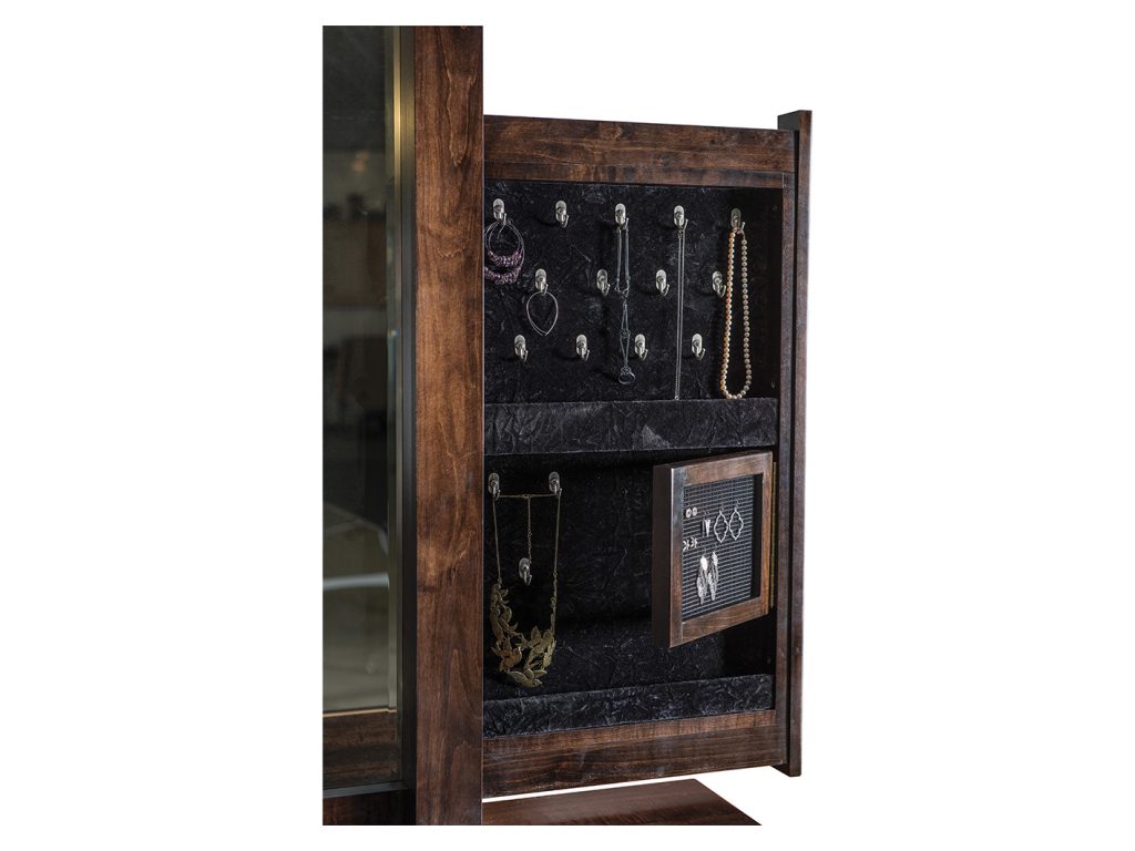 Amish Furniture of NE Abby 9 Drawer Dresser Mirror, alternate view 1