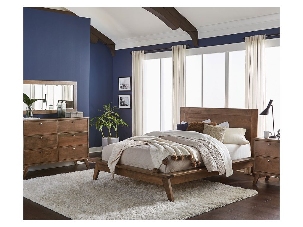 Amish Furniture of NE Liberty 2 Drawer Nightstand, alternate view 5