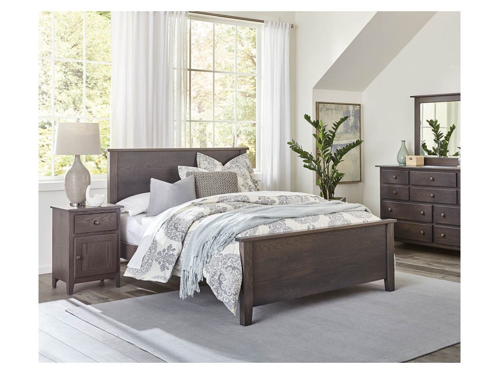 Amish Furniture of NE Shaker 3 Drawer Nightstand – 25″W, alternate view 5