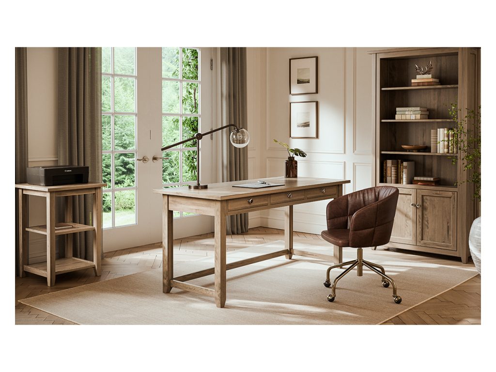 Amish Furniture of NE Premier Printer Stand Accessory, alternate view 1