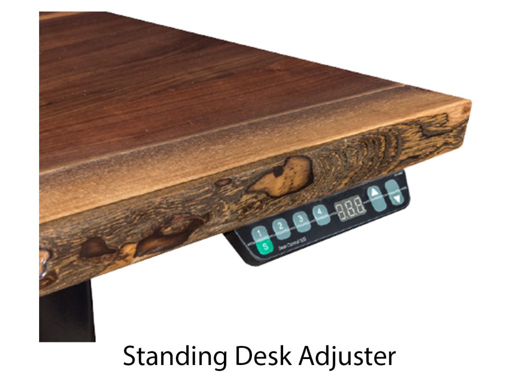Adona Adjustable Standing Desk Height Desk, alternate view 3