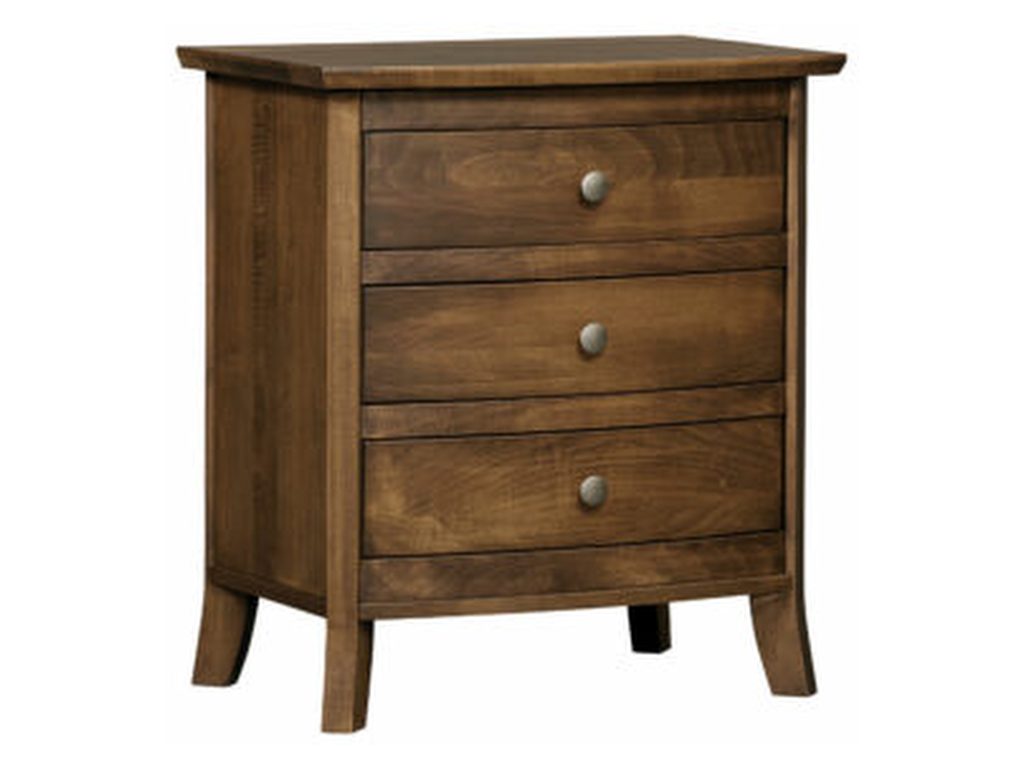 Amish Furniture of NE Laurel Nightstand – 30½”H Bedside Table, primary thumbnail