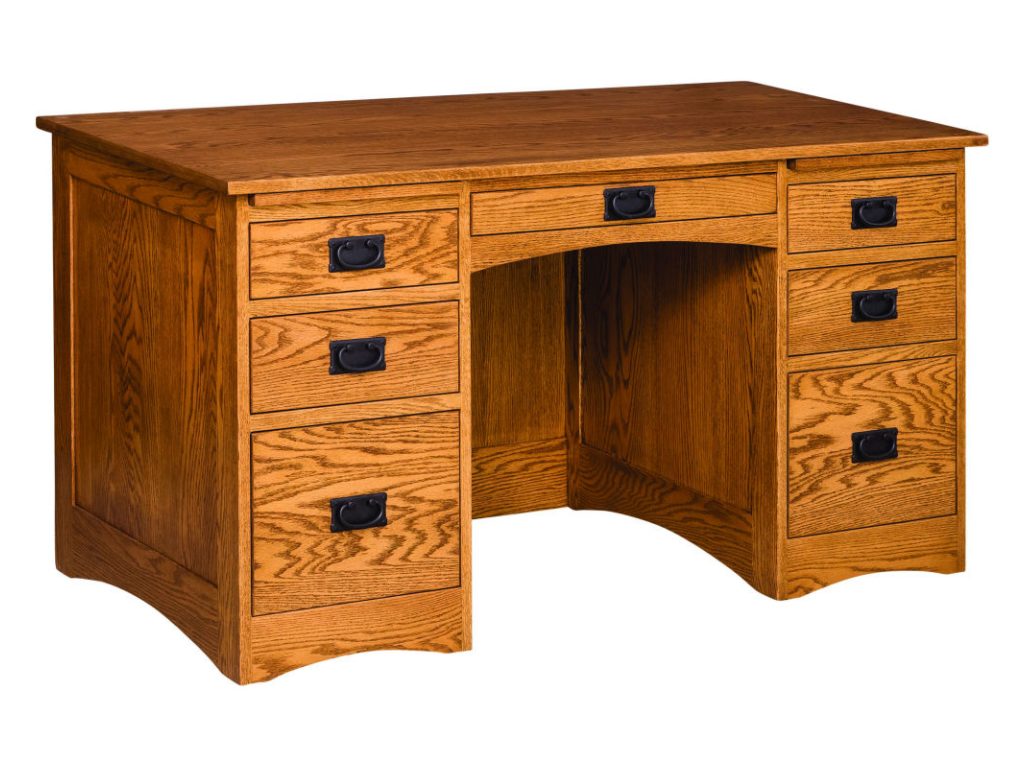 Amish Furniture of NE Mission Desk Writing Desk, alternate view 1