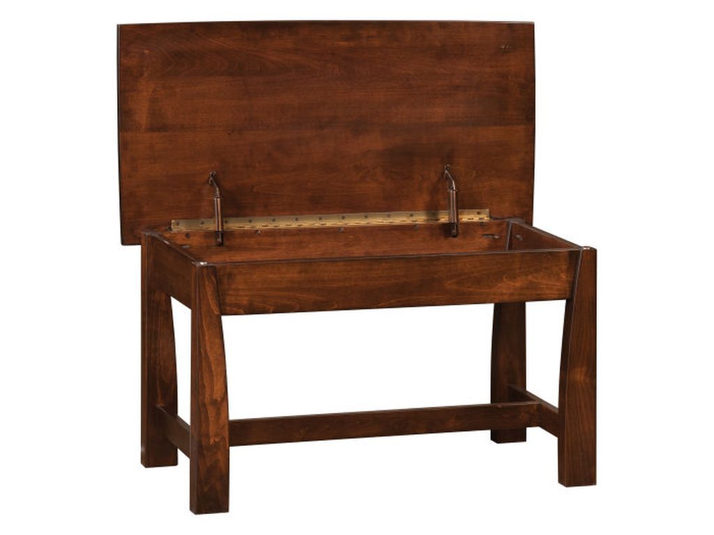 Amish Furniture of NE Mondovi Bed Bench Panel/Wall Bed, alternate view 1