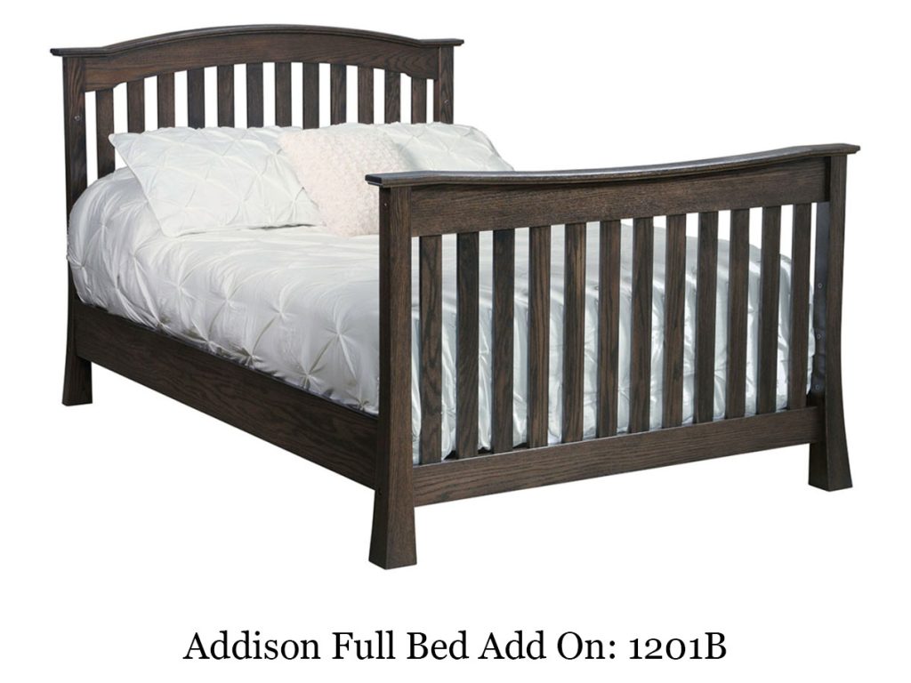 Amish Furniture of NE Addison Crib Bed, alternate view 4