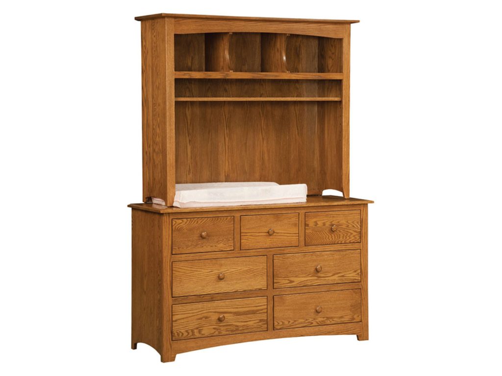 Monterey Dresser With Hutch Top Dresser, primary thumbnail