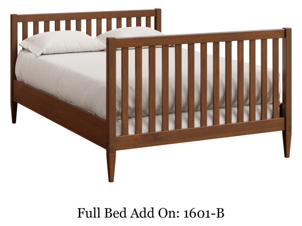 Amish Furniture of NE Willow Crib Bed, alternate view 2