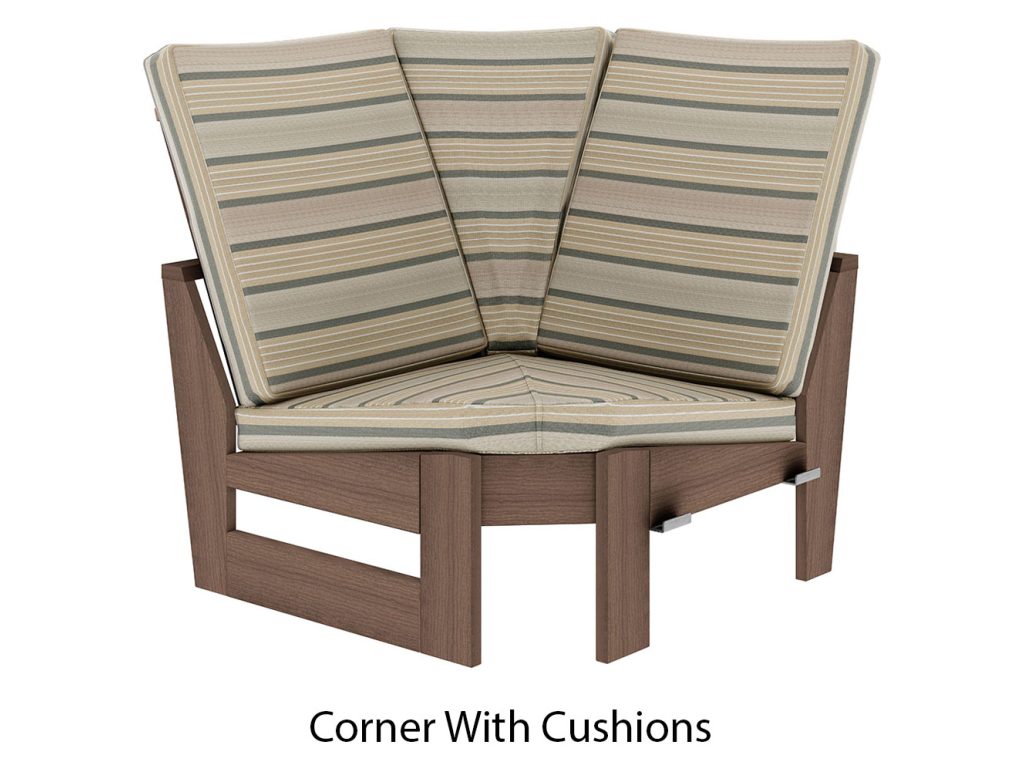 Amish Furniture of NE Brooklyn Modular Sectional Console, alternate view 7