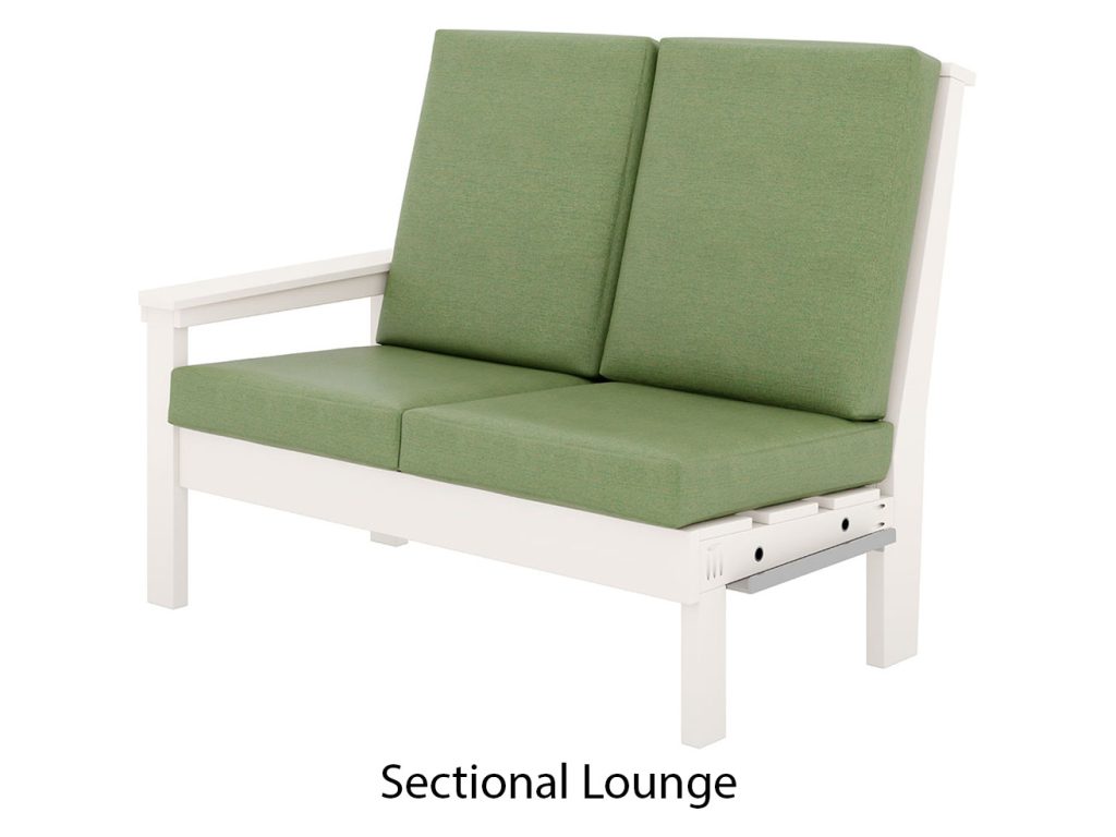 Amish Furniture of NE London Sectional Sofa, alternate view 1