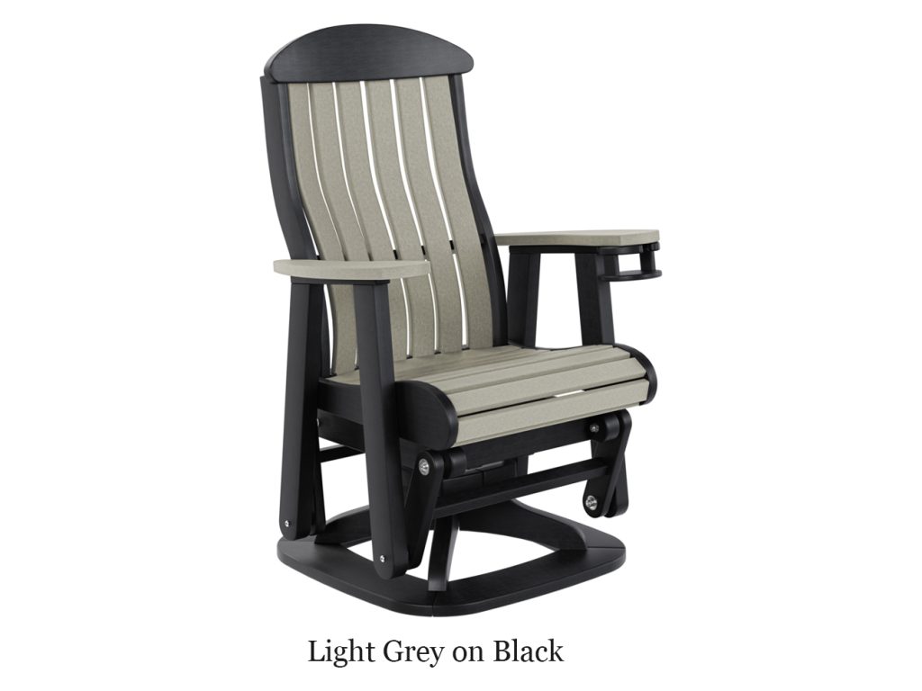 Amish Furniture of NE Vienna Swivel Glider Swivels & Glider, alternate view 3