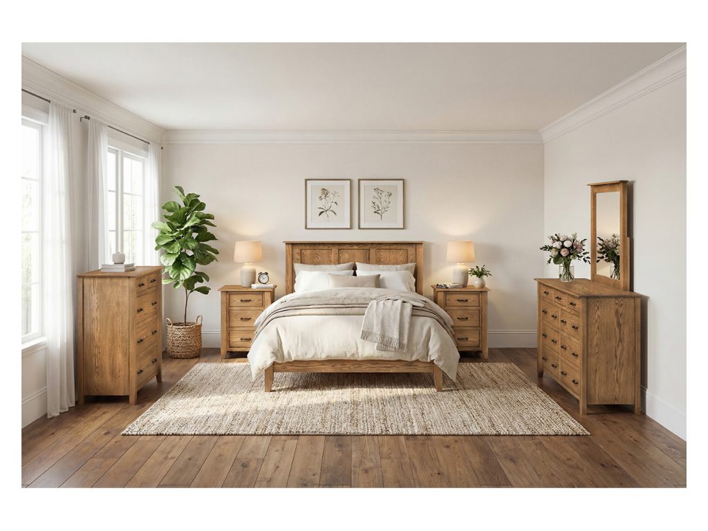 Amish Furniture of NE Quinston 9 Drawer Dresser, alternate view 4