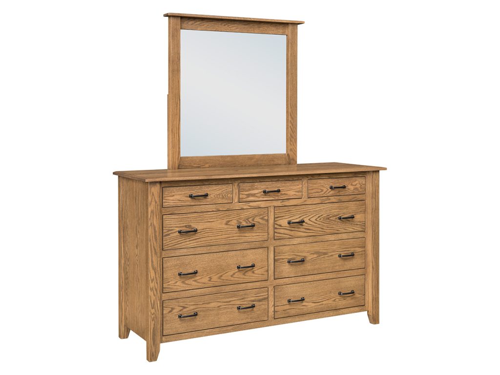 Amish Furniture of NE Quinston 9 Drawer Dresser, primary thumbnail