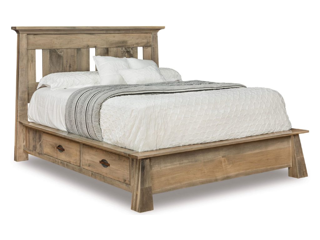 Edgewood 4 Drawer Raised Storage Bed, primary thumbnail