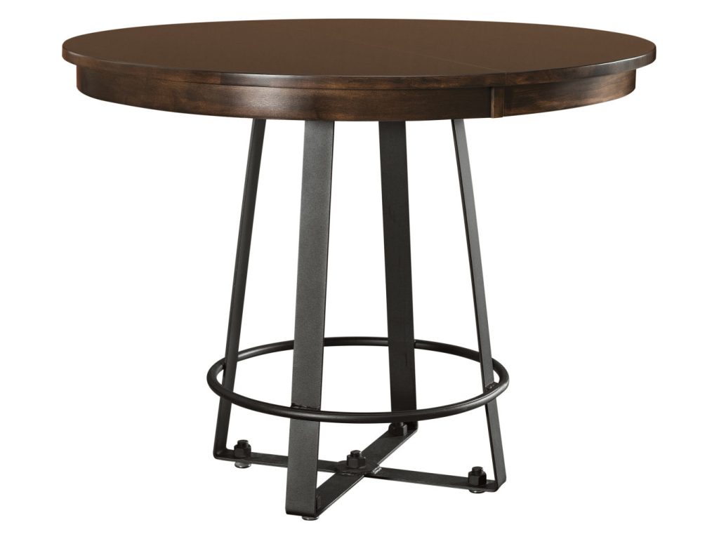Amish Furniture of NE Iron Craft Pub Table, primary thumbnail