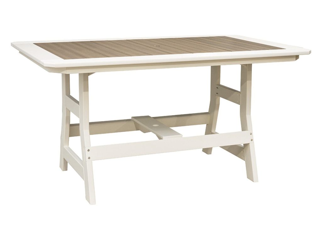 Amish Furniture of NE Rectangular Table with Trustle Base, primary thumbnail