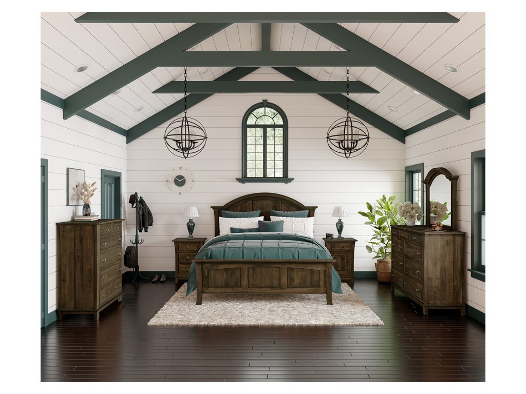 Amish Furniture of NE Hampton Bed Panel/Wall Bed, alternate view 3