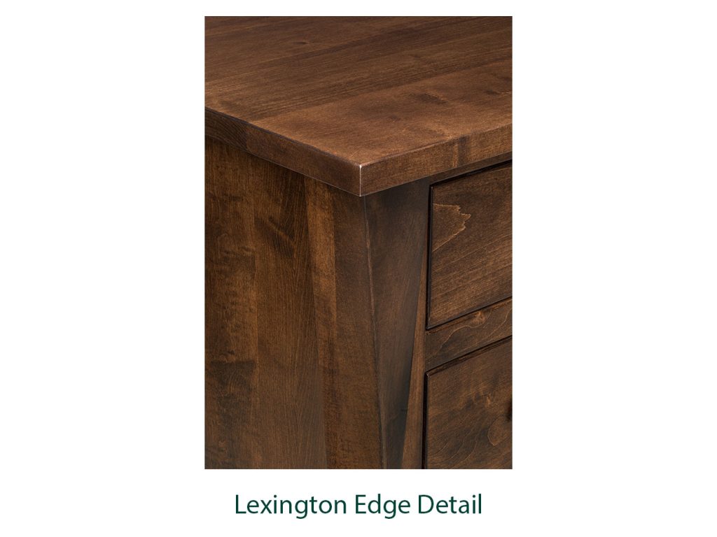 Amish Furniture of NE Lexington 10 Drawer Mule Dresser, alternate view 2