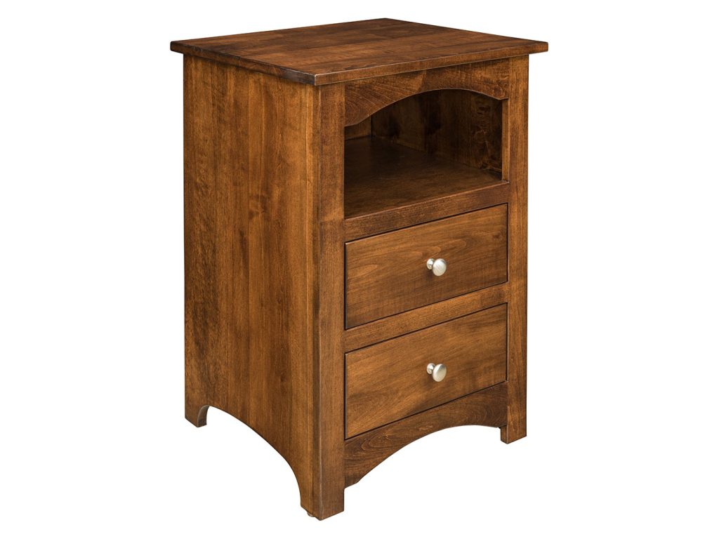 Amish Furniture of NE Shaker Nightstand Bedside Table, primary thumbnail