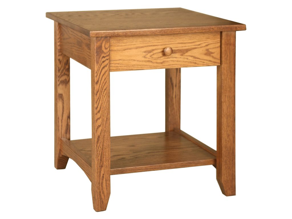 Amish Furniture of NE Shaker End Table – 22″W, primary thumbnail