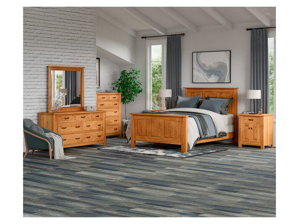 Amish Furniture of NE Mondovi 11 Drawer Mule Chest, alternate view 2