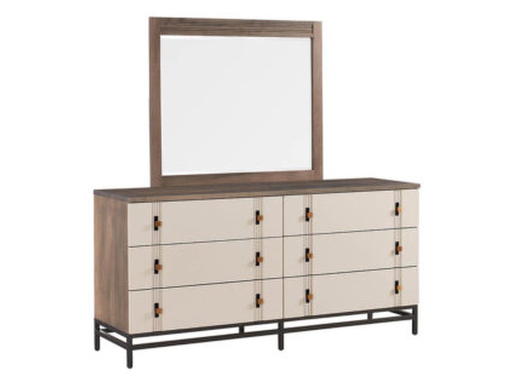 Abshire Dresser – 66″W Mirror Dresser Mirror, primary thumbnail