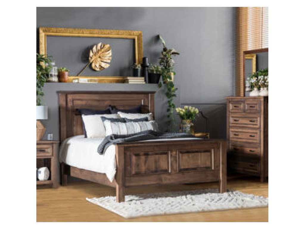 Amish Furniture of NE Belwright Bed Panel/Wall Bed, alternate view 3