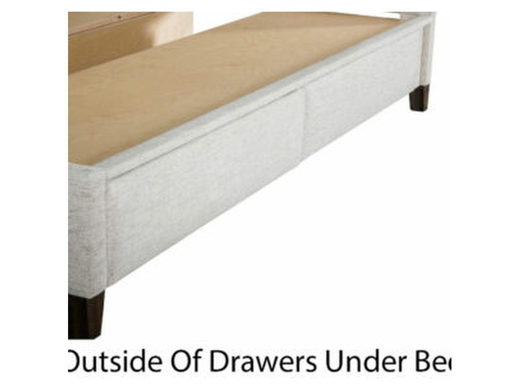Gabrielle Fabric Bed Upholstered Bed, alternate view 3