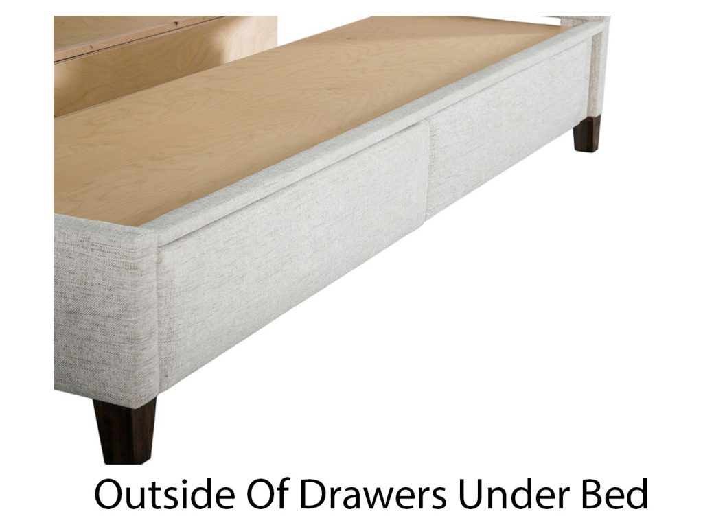 Amish Furniture of NE Celina Fabric Bed Upholstered Bed, alternate view 4