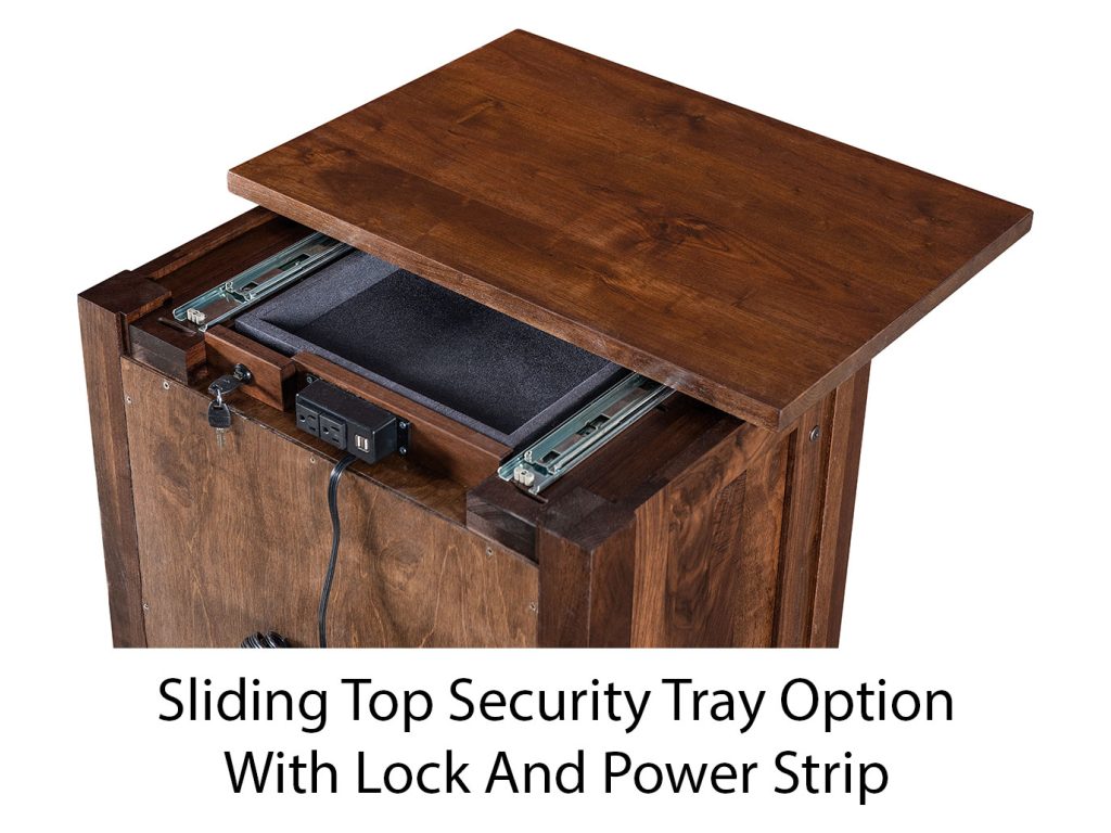 Charleston Nightstand Bedside Table, alternate view 2