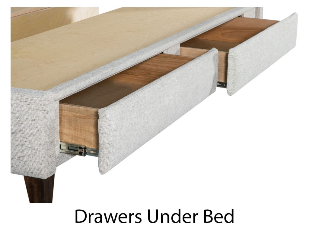 Amish Furniture of NE Celina Fabric Bed Upholstered Bed, alternate view 5