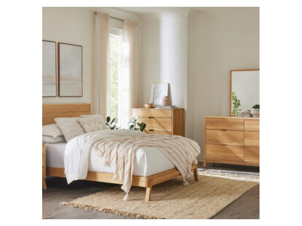 Amish Furniture of NE Nova Nightstand Bedside Table, alternate view 4