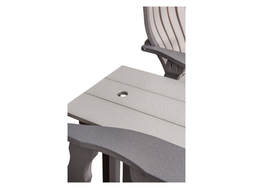 Amish Furniture of NE Settee Glider Swivels & Glider, alternate view 1