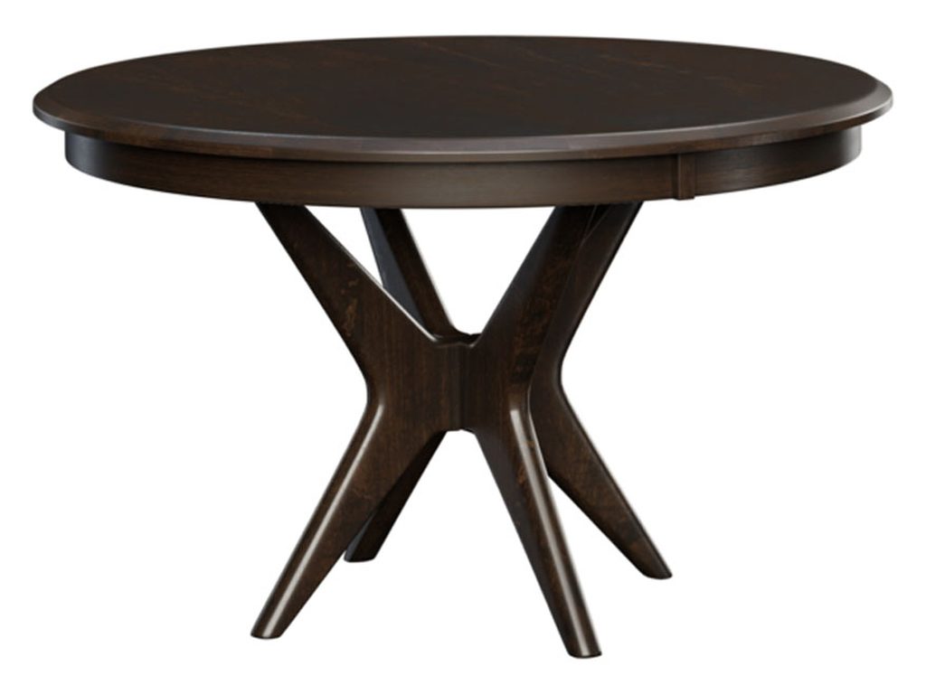 Amish Furniture of NE West Newton Pedestal Table, primary thumbnail
